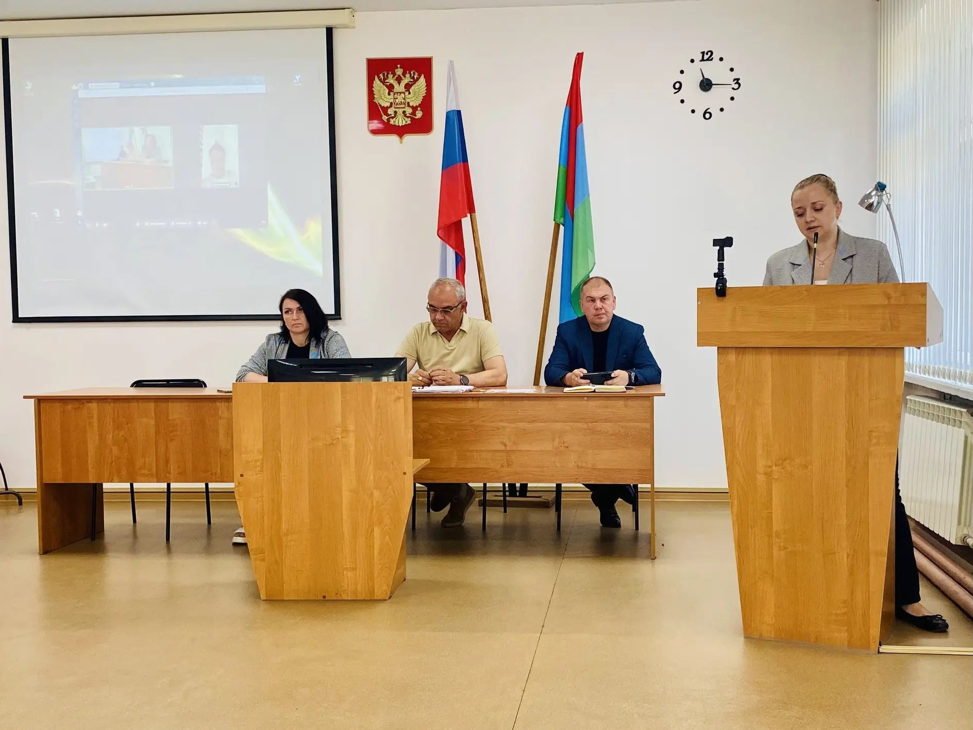 Состоялась очередная 19 сессия 1 созыва Совета Муезерского муниципального округа.